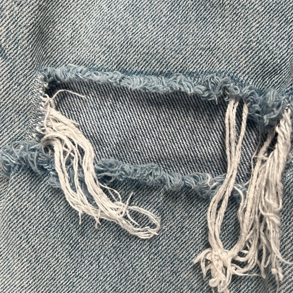 PACSUN button-up ripped women’s blue jeans size 23 - Picture 10 of 14